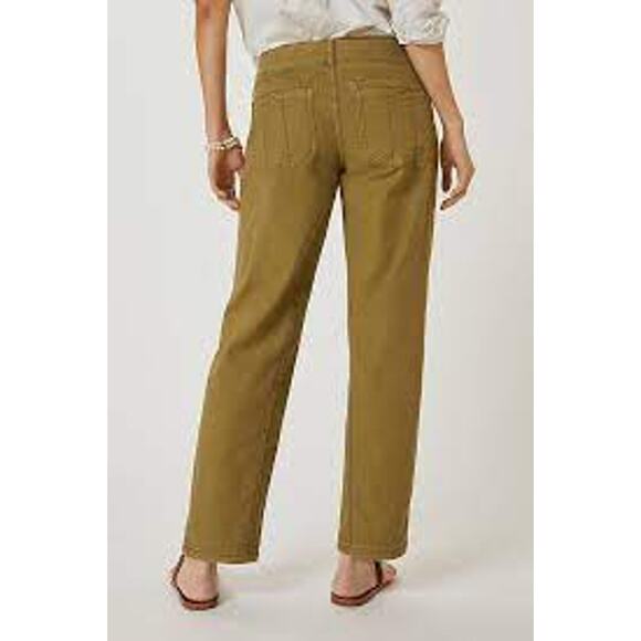 Pilcro The Wanderer Low-Rise Trousers Tan 26 - Picture 10 of 10
